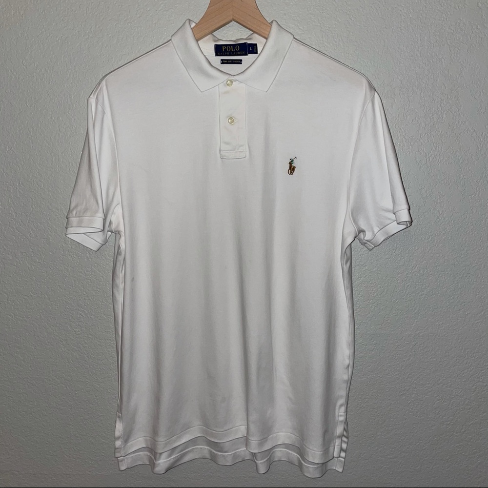 Pima Soft Touch Polo Shirt Ralph Lauren Large